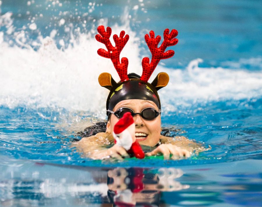 Varsity Girls Swim Races at the Annual Panther Relay [Photo Gallery]