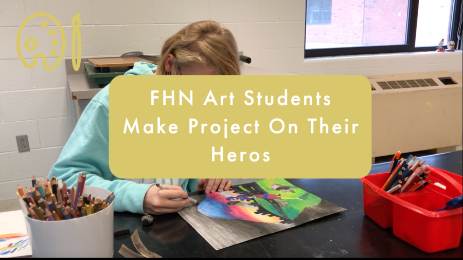 The FHN Art Students Make A Project On Their Heros