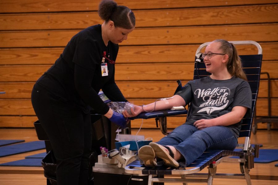 HOSA Holds Their Annual Blood Drive [Photo Gallery]