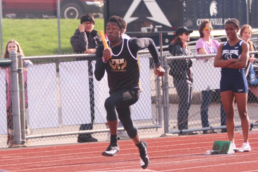 Jordan Allen has set numerous PR's during this season of track.