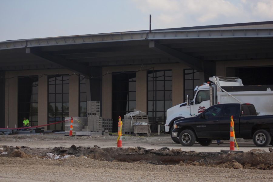 Construction Continues On The New High School Building For Next Year ...