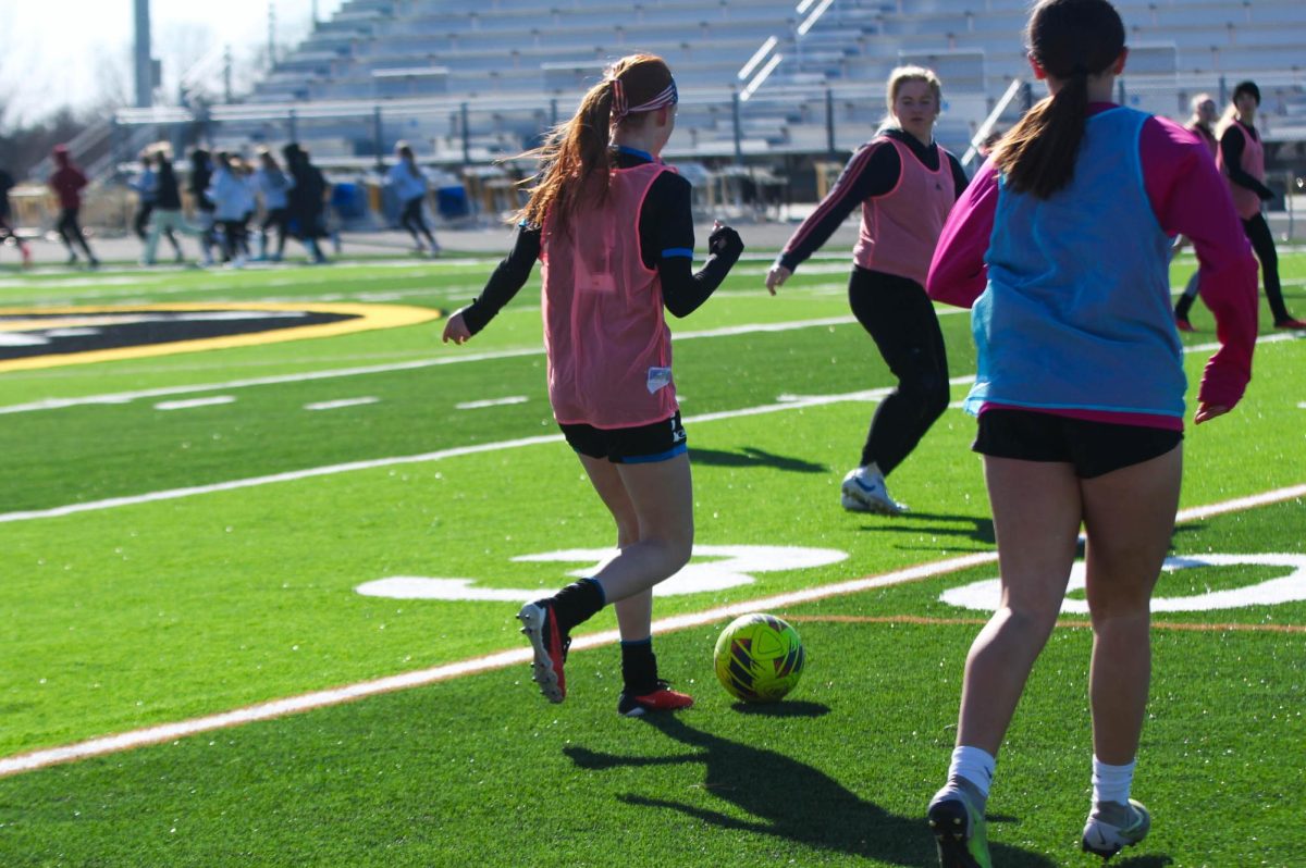 Girls Soccer Gets to Practice on the New Field