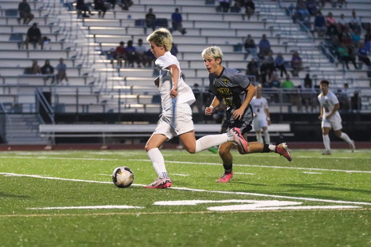 On Sept. 12 FHN boys varsity soccer faced off versus Francis Howell High at the FHN stadium. This game kicked off fast with Howell taking an early lead. This lead held out through both halves. 