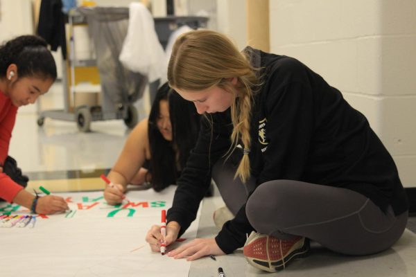 STUCO Creates Posters for Upcoming Winter Spirit Week [Photo Gallery]