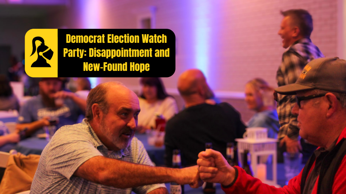 The Democratic Election Watch Party in St. Charles: Bad News and an Optimistic Outlook