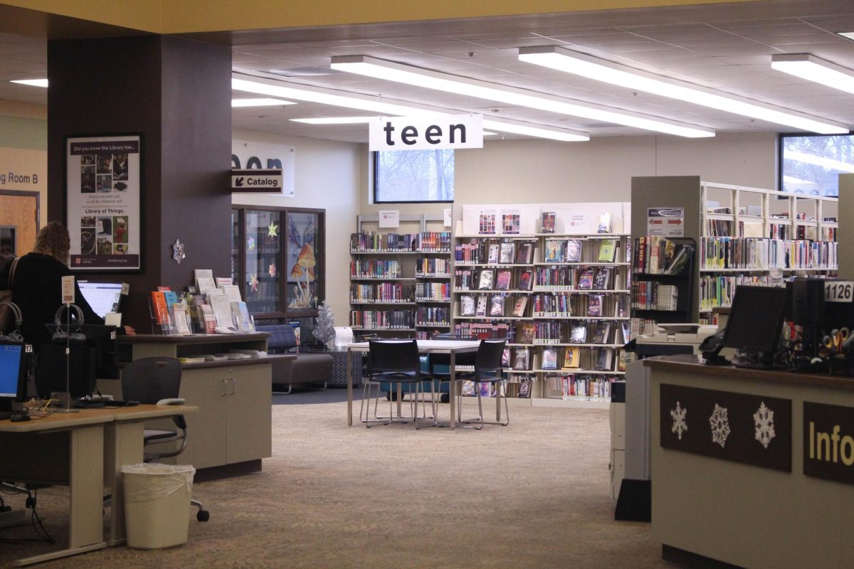 Pictured is the inside of the McClay Library, one of the three libraries that had discussions of closure. It was decided that the libraries would not be closed.