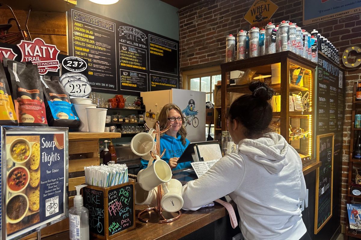 The Bike Stop Café Offers More Than Just Food to Visitors on Main