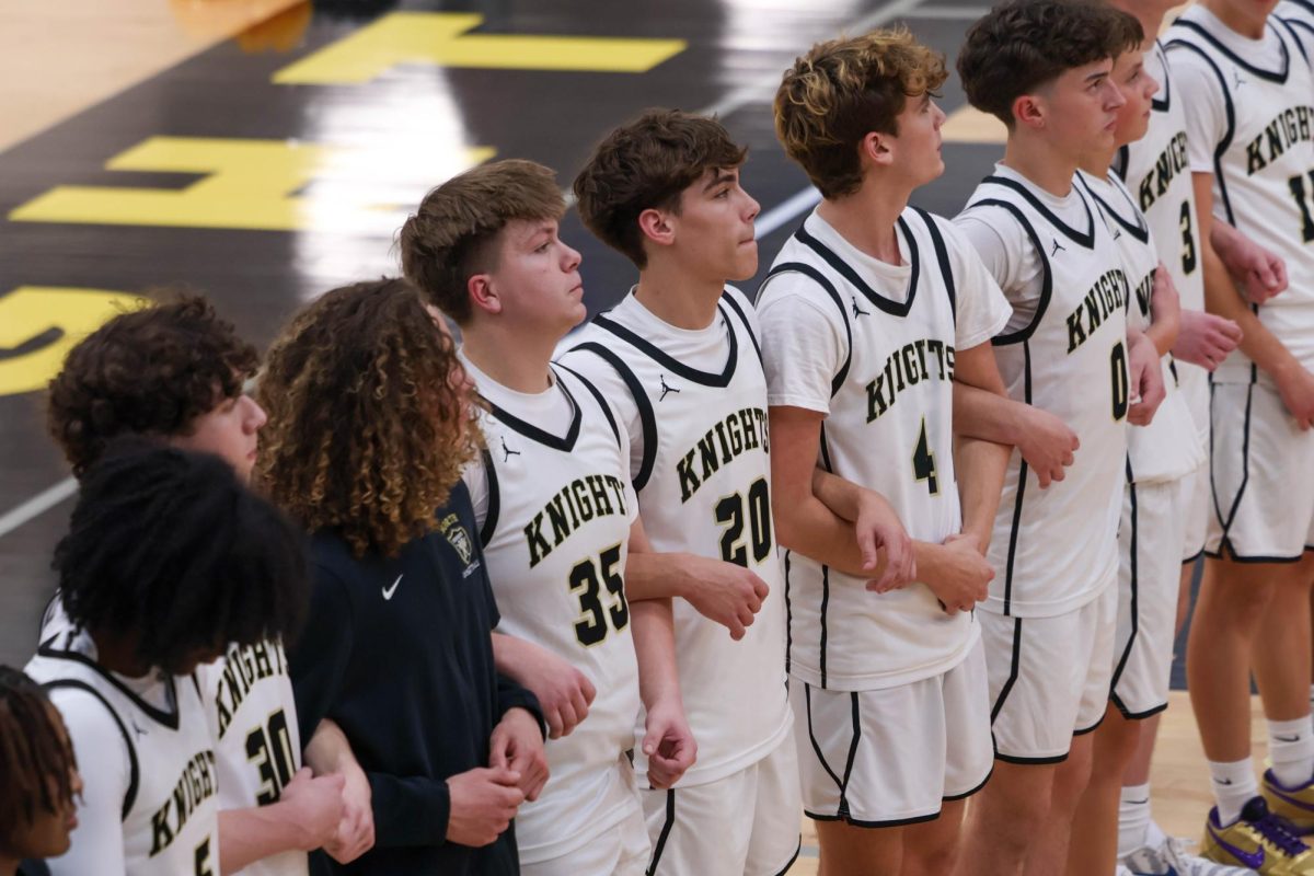 Varsity Boys Basketball Win in the First Home Game [Photo Galley]