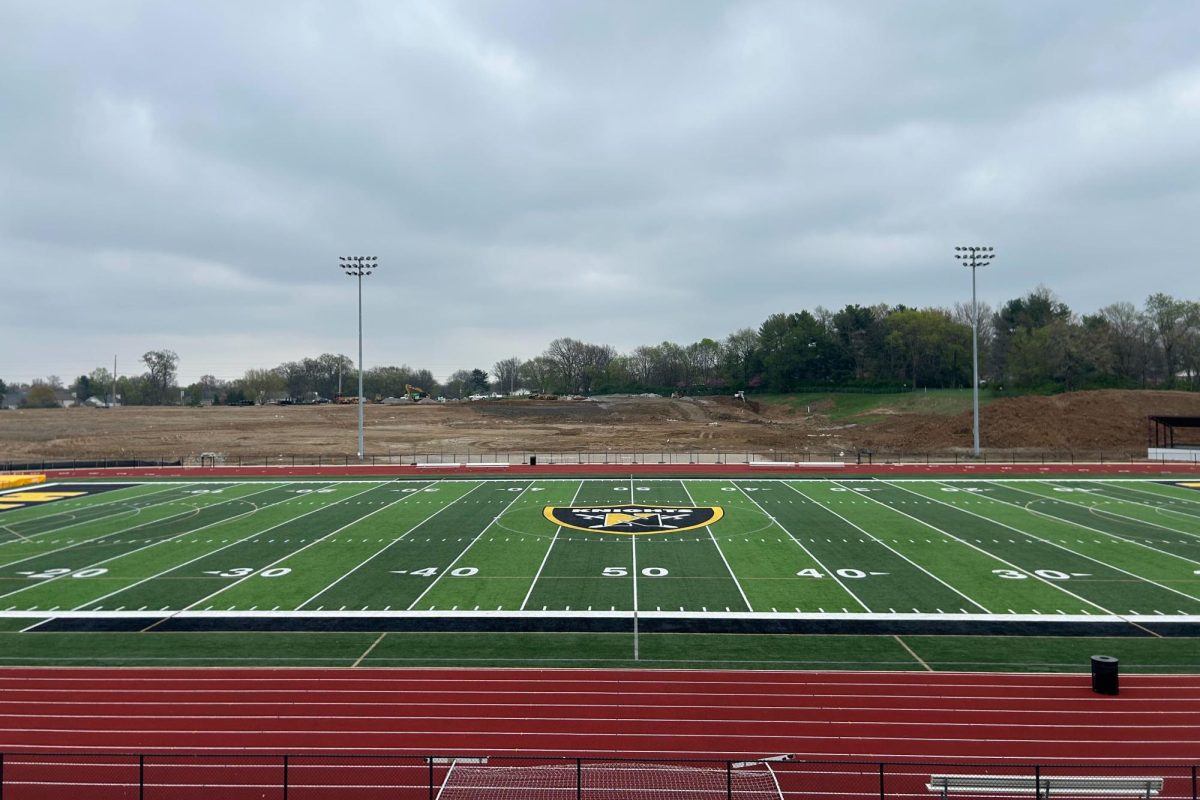 The new fields will provide a space for sports such as soccer and lacrosse to practice on home turf. 
