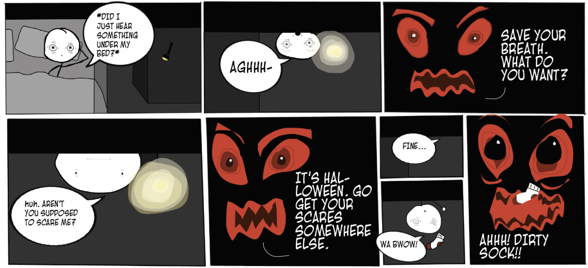 Comic: The Monster Above The Bed