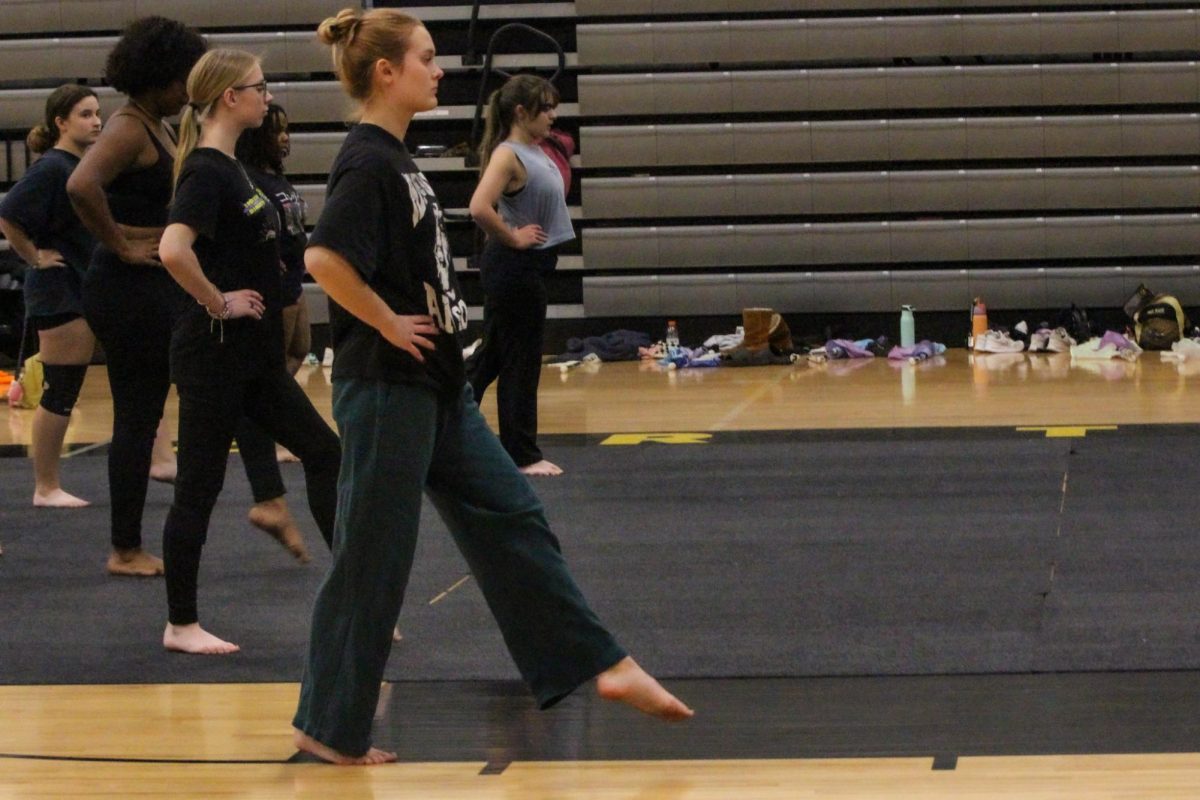 Winter Guard Practices For Upcoming Competition [Photo Gallery]