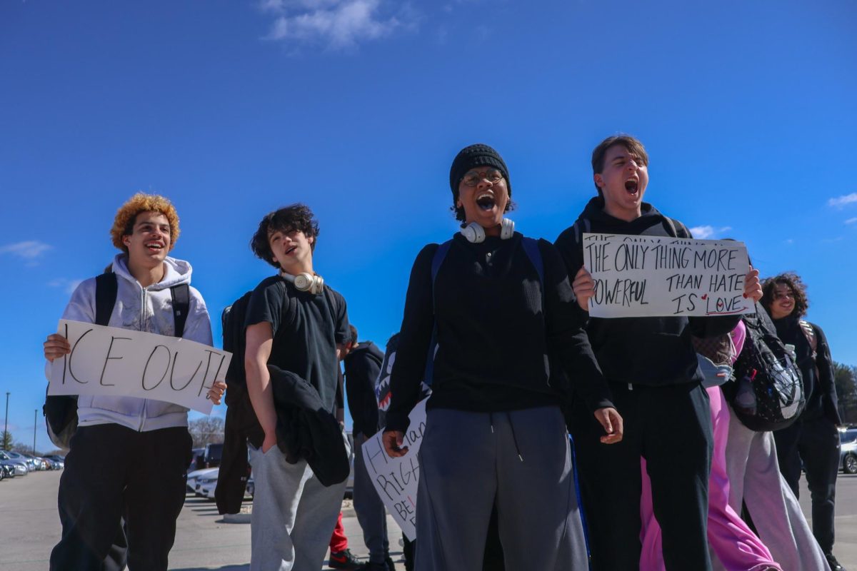 On Feb 23, students across the Francis Howell School District participated in a walkout to protest the acts of the Immigration Enforcement Agency.