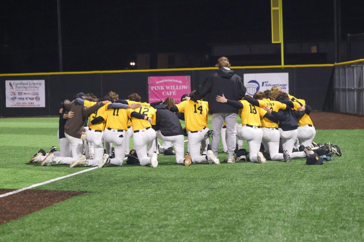 On Wednesday, April 1, varsity boys baseball faced off against Parkway West at Francis Howell Central’s home field.
