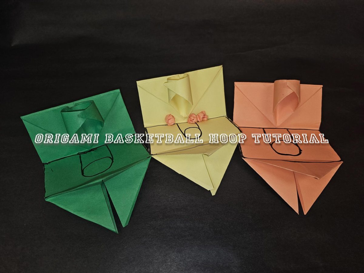 How To Make an Origami Basketball Hoop