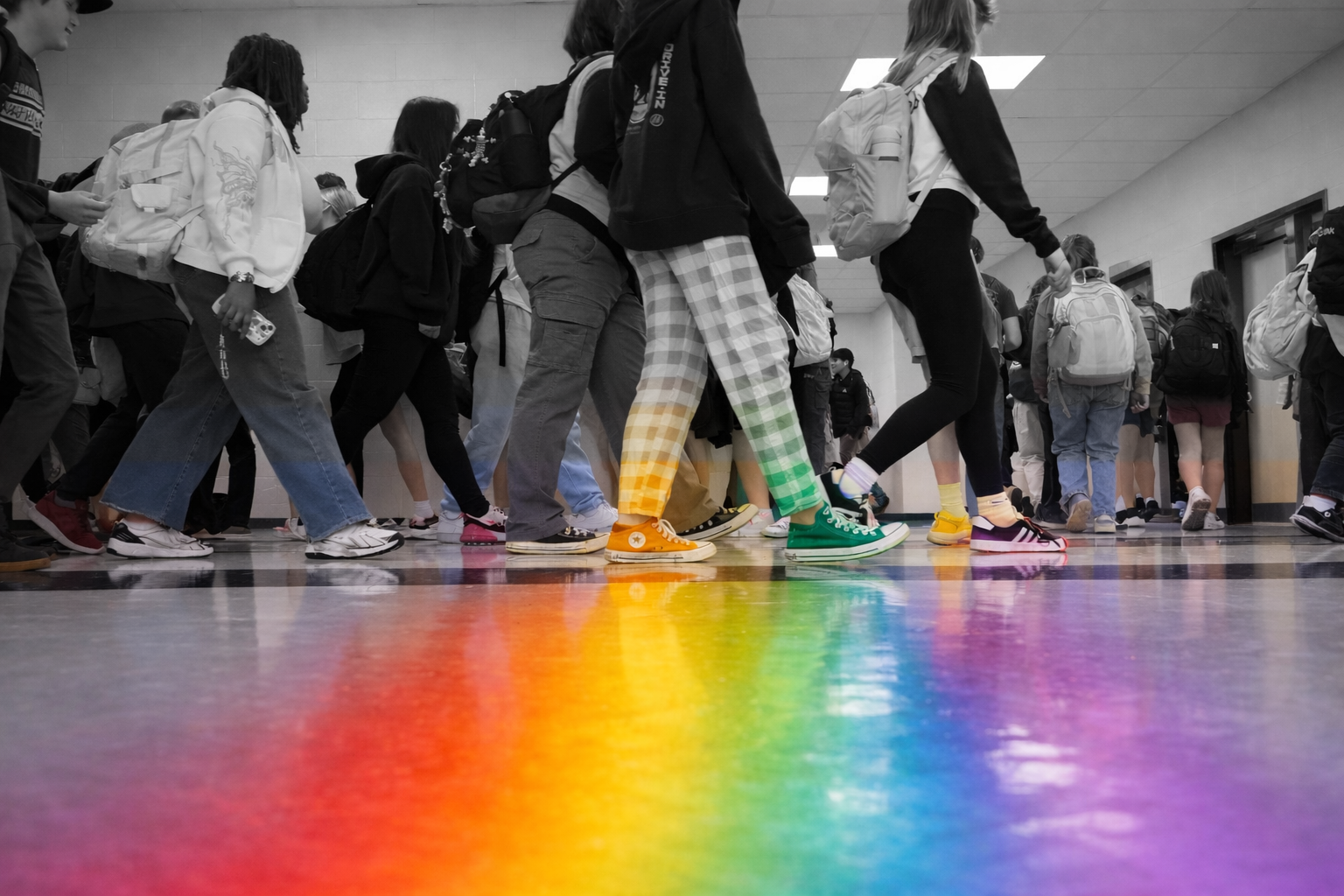Between the Lines: Rediscovering FHN's Art Hallway